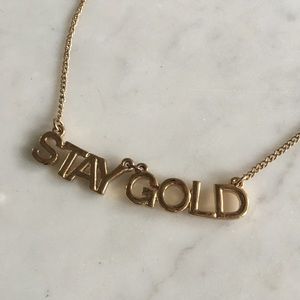 Stay Gold Necklace